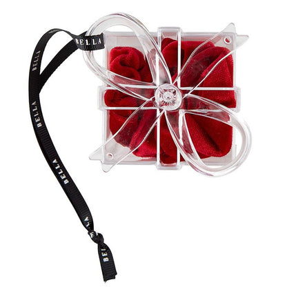 Velvet Scrunchie Present – Set of 2 – Red