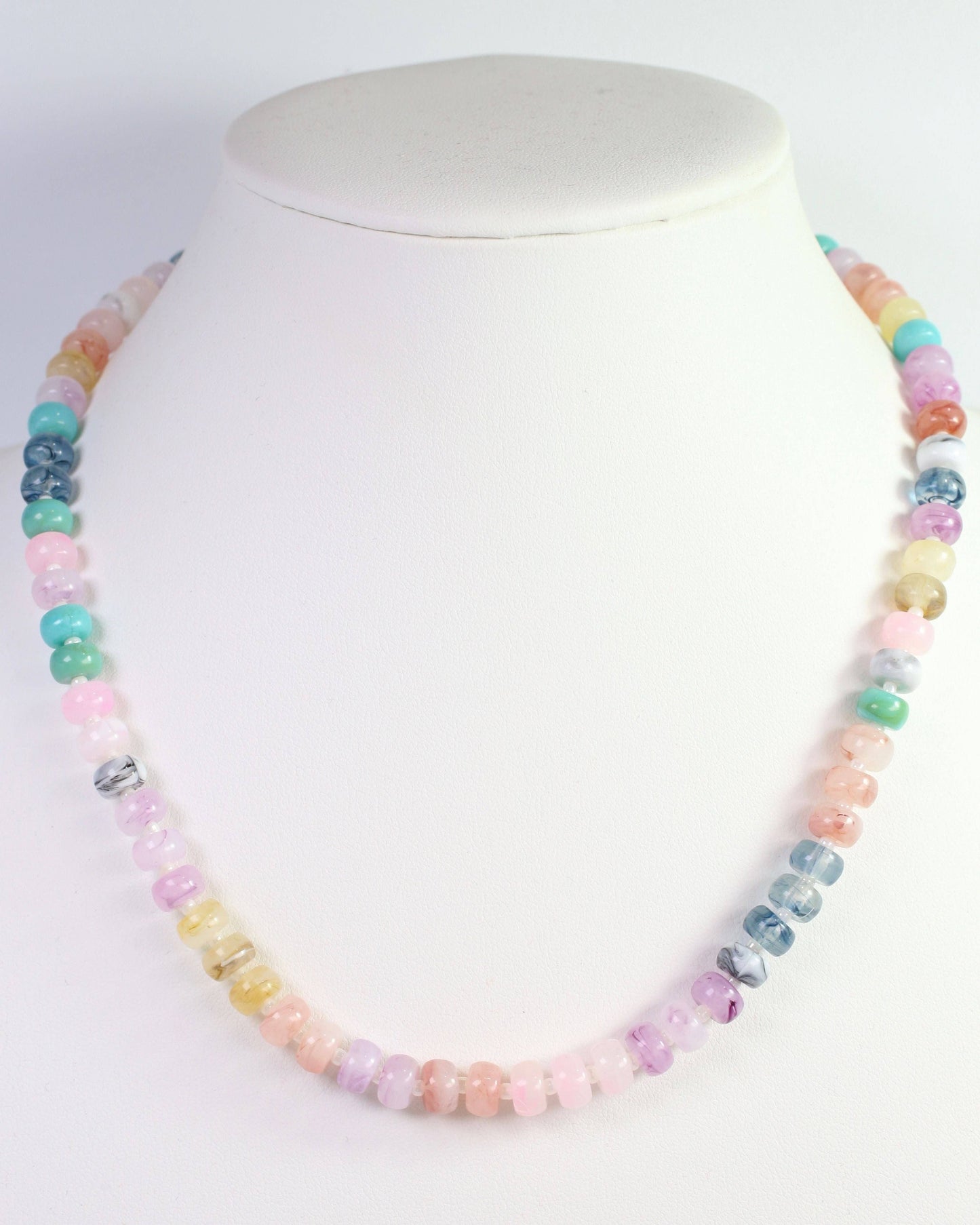 Cape San Blas Beaded Necklace Light Multi