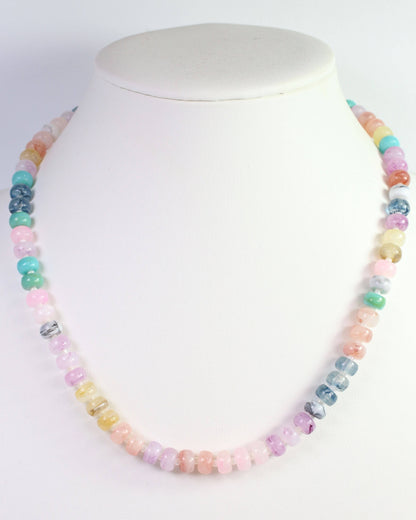 Cape San Blas Beaded Necklace Light Multi