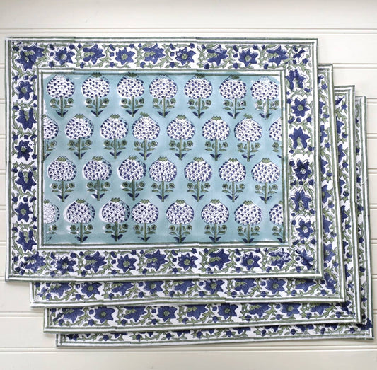 Granada Block-Print Placemats