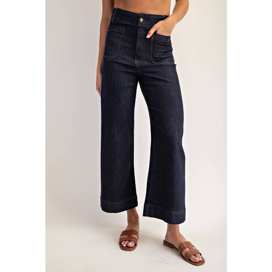 Hayes Soft-Wash Straight Jeans – Dark Denim