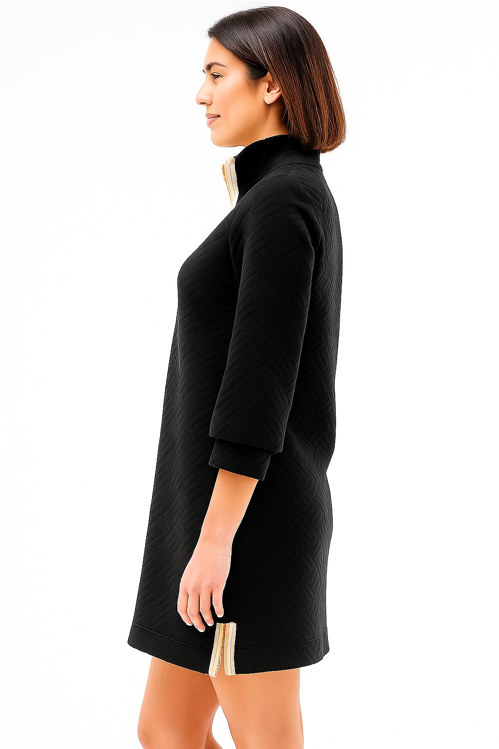 Britney Quilted Zip Dress Mary Square