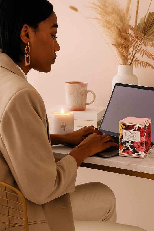 Always in Rose Boxed Candle Margot Elena