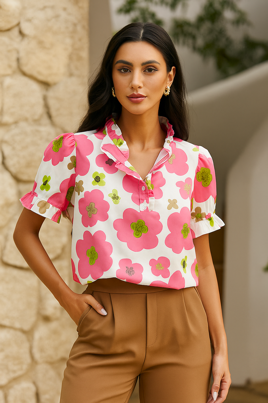 The Madeline Ruffle Blouse