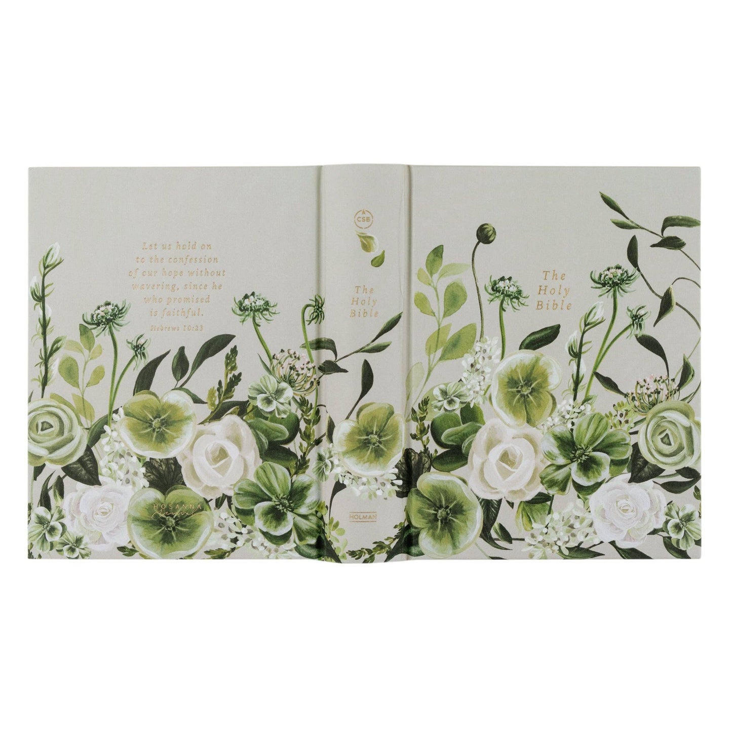 ‘Dorset’ CSB Notetaking Bible – Beige Floral