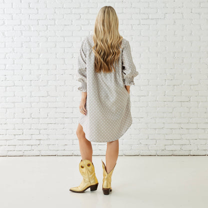 Kimberly Polkadot Dress