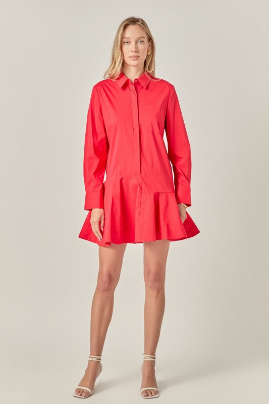 a line shirt dress Over The or warm A-Line Shirt Dress Alice