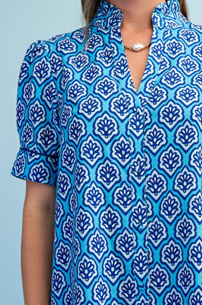 Sutton Printed Midi Dress