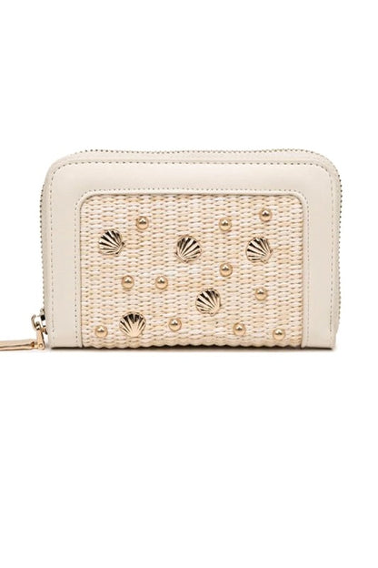 Isla Woven Shell Wallet