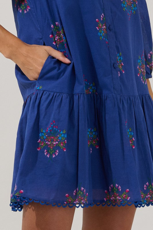 The Blue Hydrangea Dress