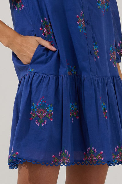 The Blue Hydrangea Dress
