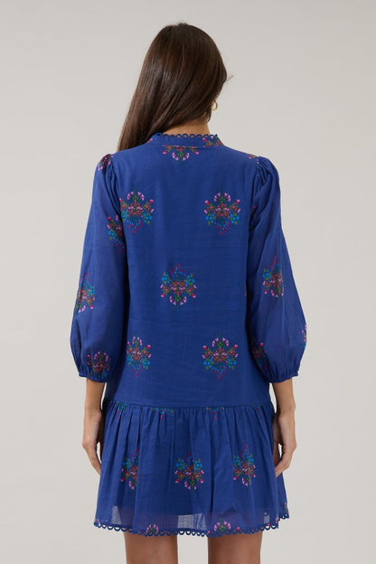 The Blue Hydrangea Dress