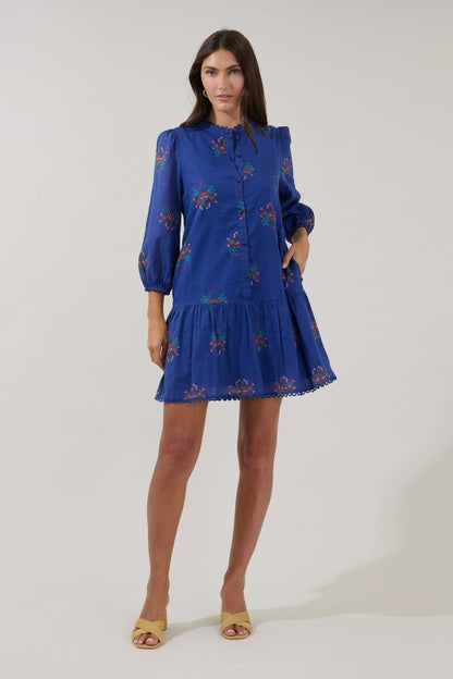 The Blue Hydrangea Dress