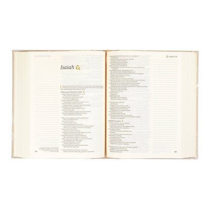 ‘Cordova’ NLT Notetaking Bible – Lace Ivory
