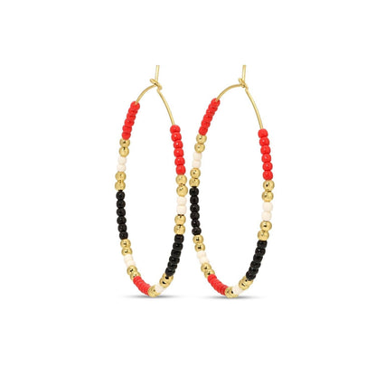 Game Day Delicate Hoops