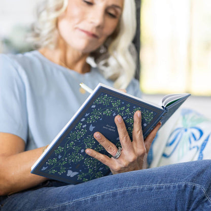 The Harper Journal — Linen Journal in Navy