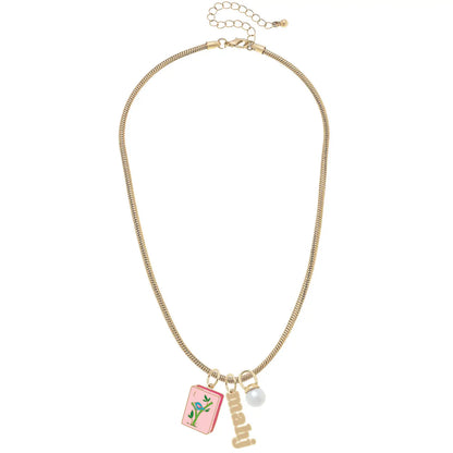 The Golden Mahjong Charm Necklace