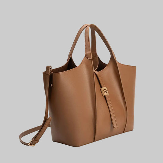 Malia Mocha Recycled Vegan Tote Bag Pre-Order 10/30 - Alice & Elizabeth