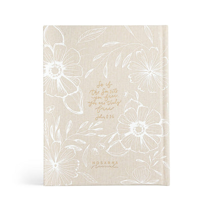 ‘Cordova’ NLT Notetaking Bible – Lace Ivory