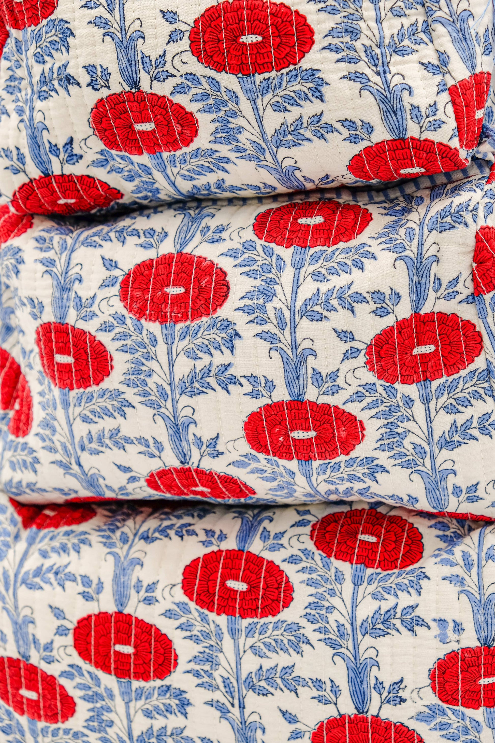 Inner Child Araminta Bloom Toiletry Bag in medium size, featuring a floral fabric design and zip closure.