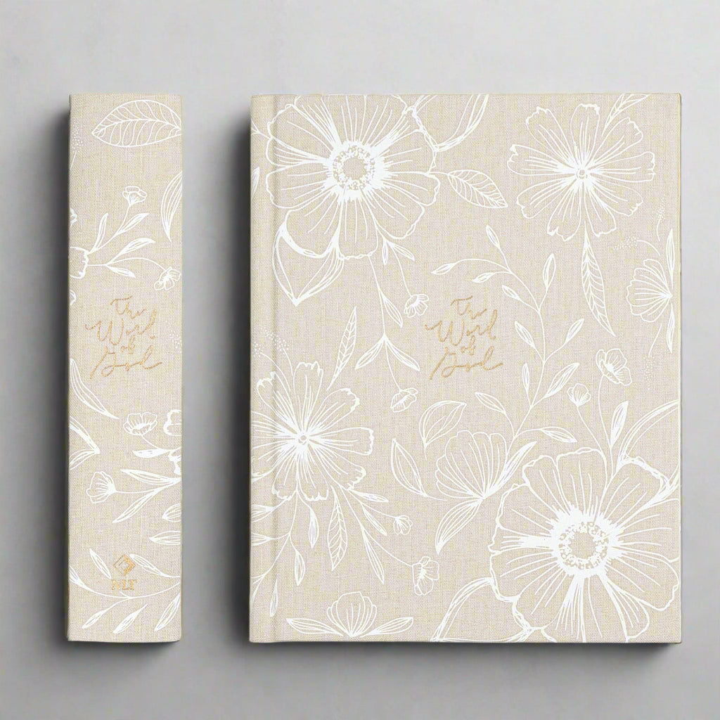 ‘Cordova’ NLT Notetaking Bible – Lace Ivory