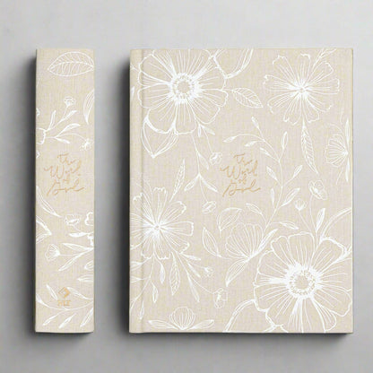 ‘Cordova’ NLT Notetaking Bible – Lace Ivory