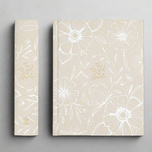 ‘Cordova’ NLT Notetaking Bible – Lace Ivory