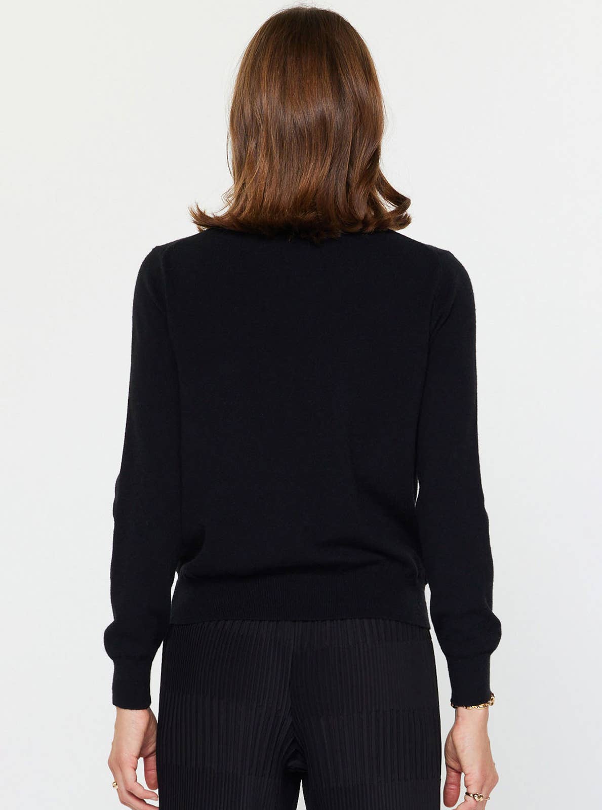 Jewel Detail Long Sleeve Sweater