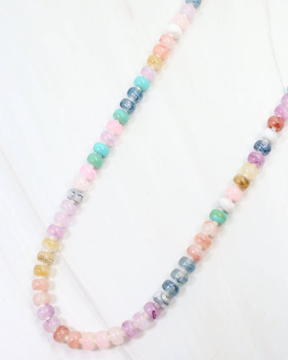 Cape San Blas Beaded Necklace Light Multi