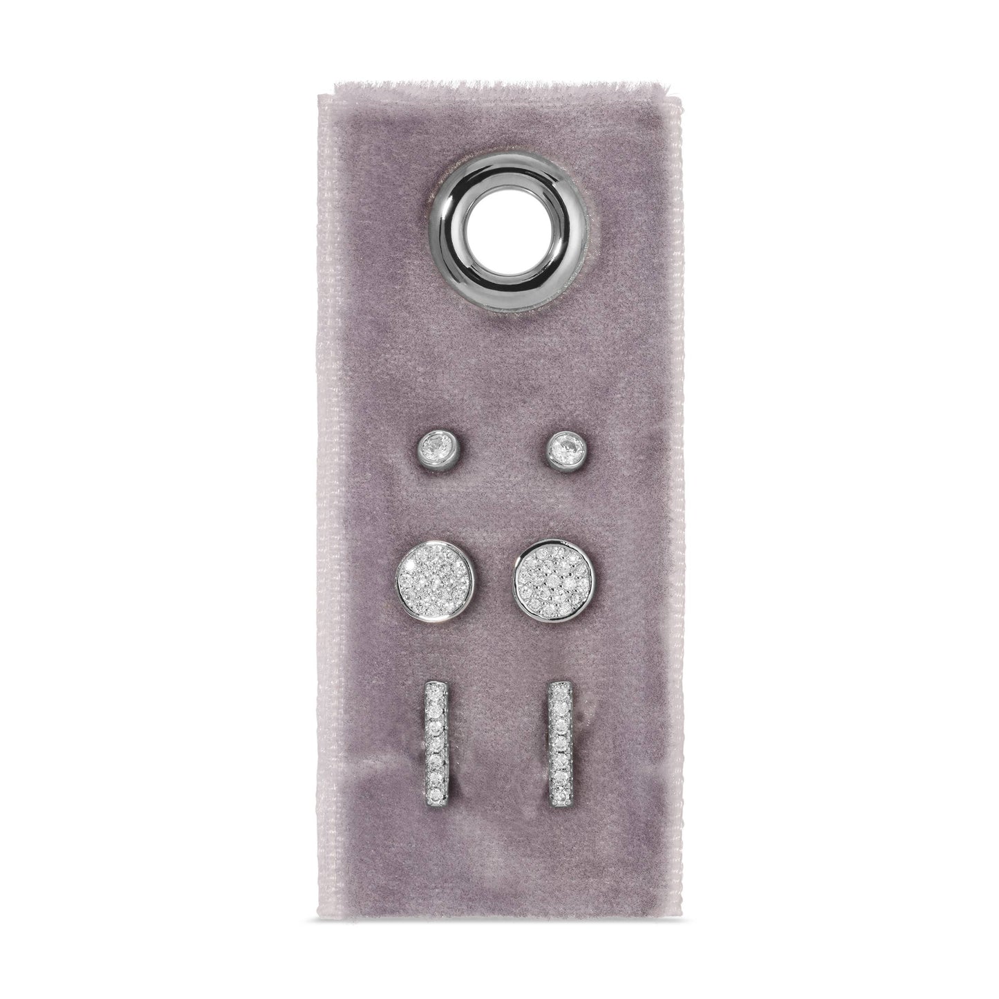 Pavé Velvet Stud Gift Set