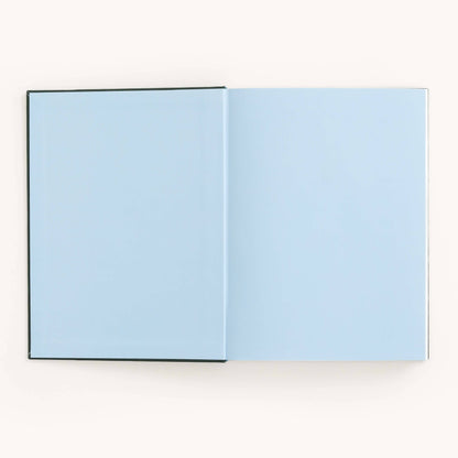 he Grace Journal — Linen Journal in Green