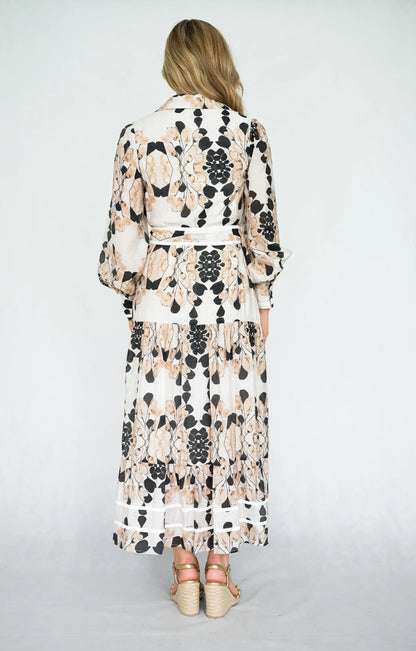 Eloise Dress (Beige)