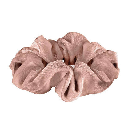 Large Scrunchie Heart Ornament – Blush