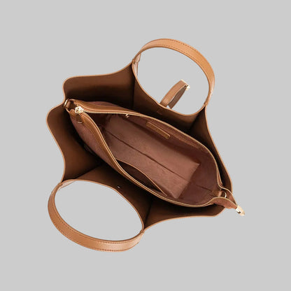 Malia Mocha Recycled Vegan Tote Bag Pre-Order 10/30 - Alice & Elizabeth