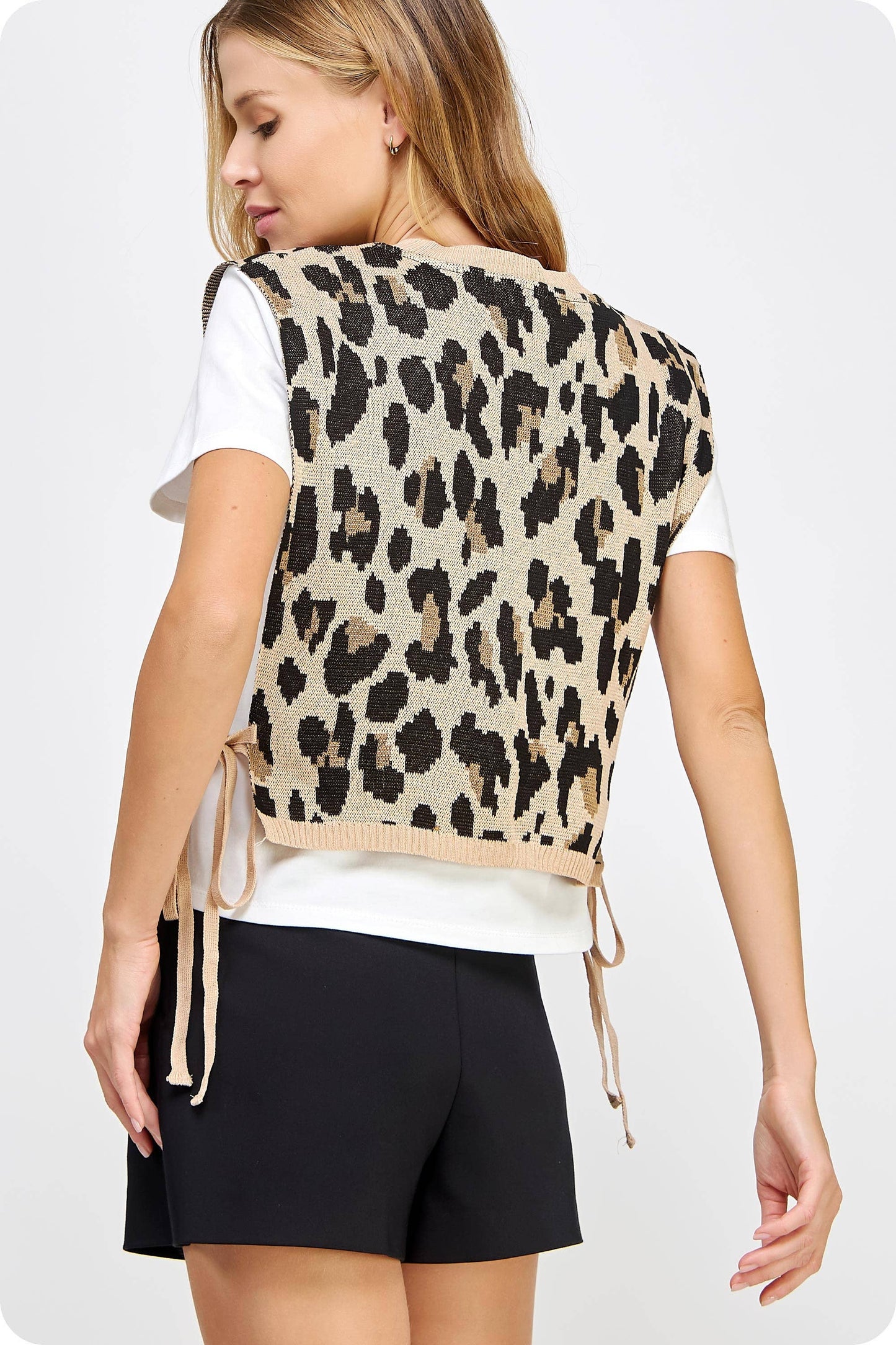 Luna Leopard Knit Tee