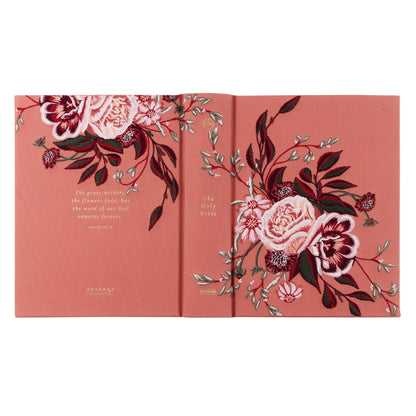 ‘Rosedal’ CSB Notetaking Bible – Blush Botanical
