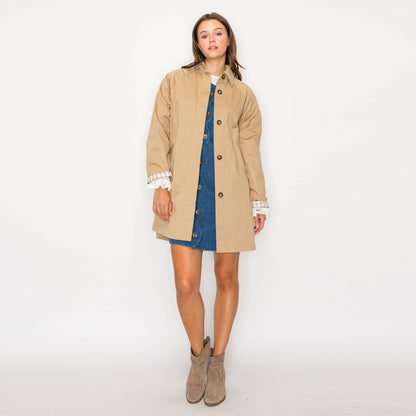 Camille French Trench Coat (Camel)
