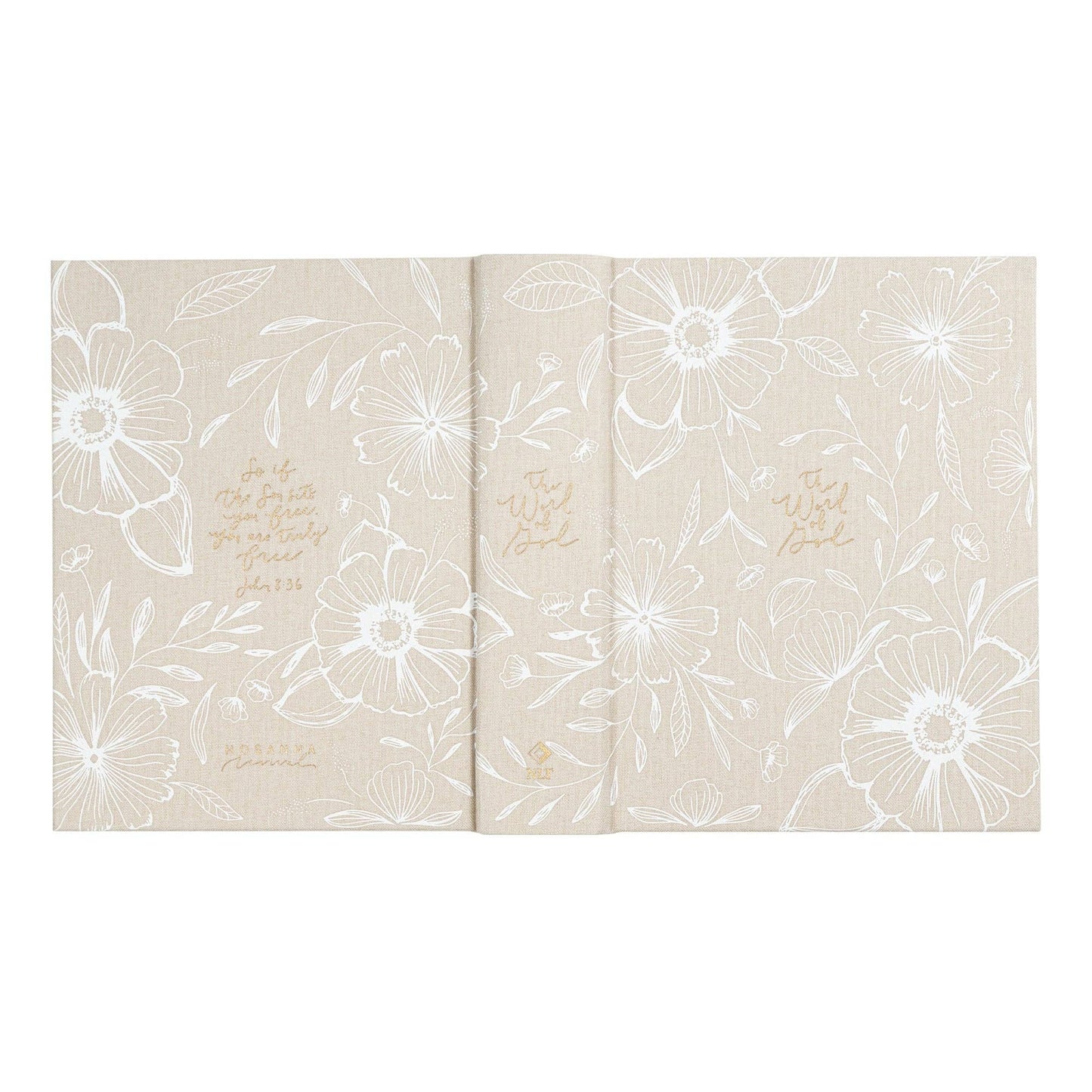‘Cordova’ NLT Notetaking Bible – Lace Ivory