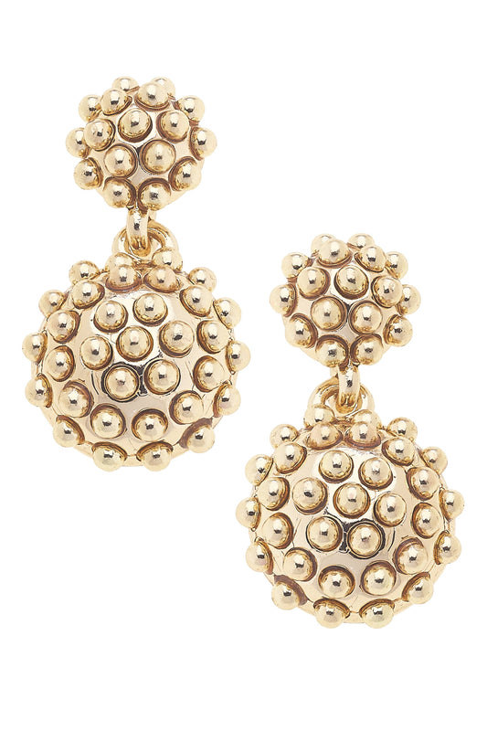 Faye Drop Earrings (Shiny Gold)