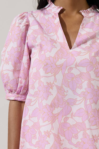 The Daney Pink Terri Blouse