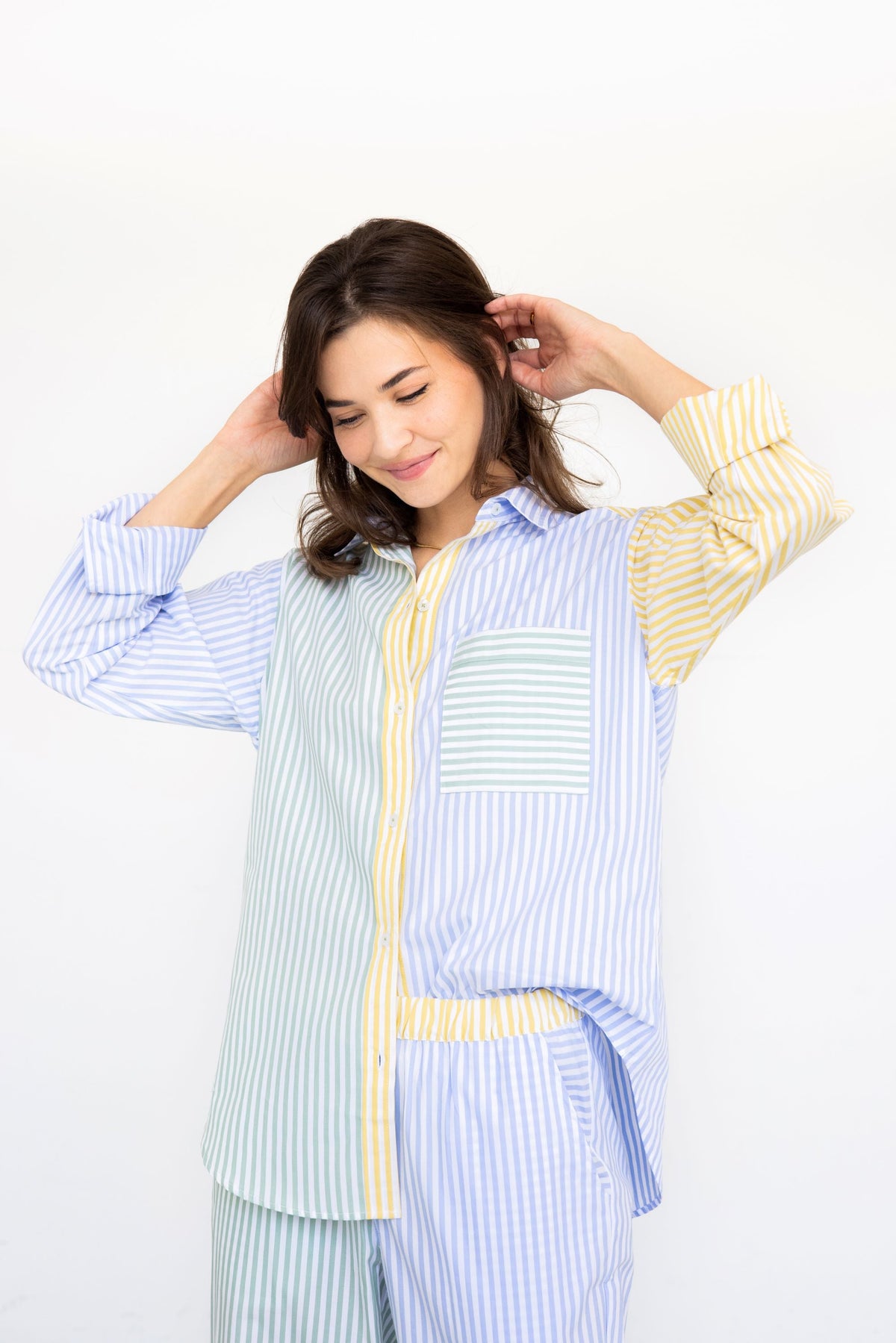 Amalfi Stripes Resort Full Length Set