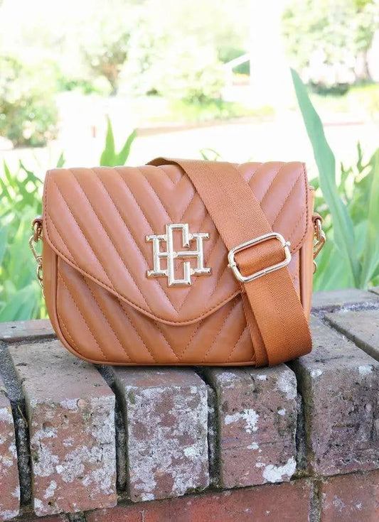 Angela Quilted Crossbody - Crossbody Bags