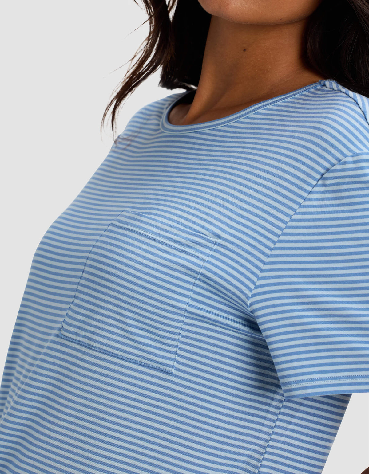 Women's Bamboo Stretch-Knit Lounge Tee & Pants Set