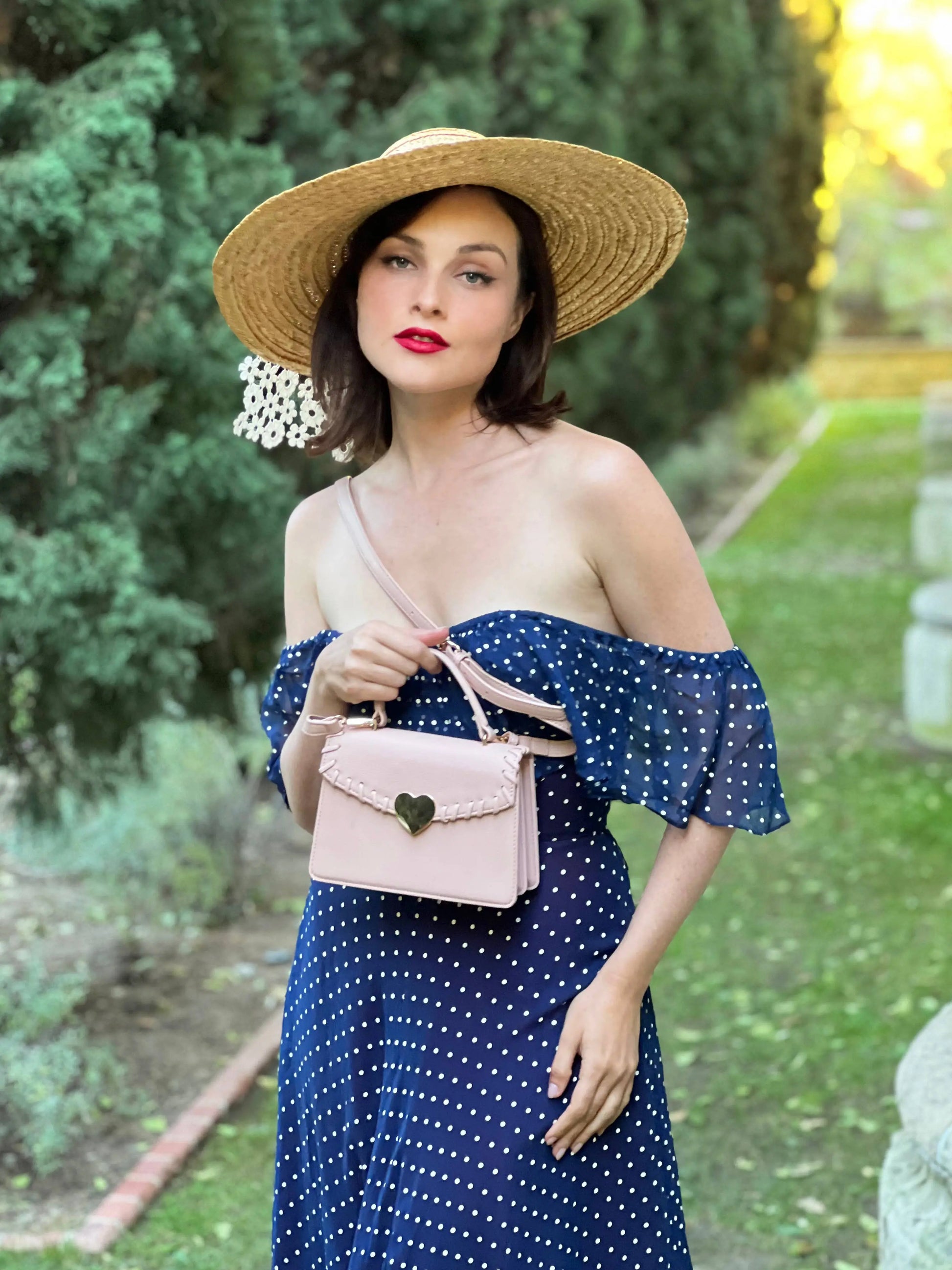 CHRISTINE FLAP SHOULDER BAG - White - Crossbody Bags