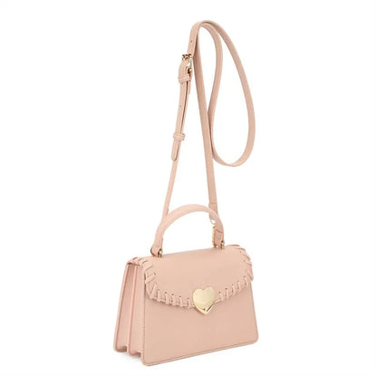 CHRISTINE FLAP SHOULDER BAG - White - Crossbody Bags