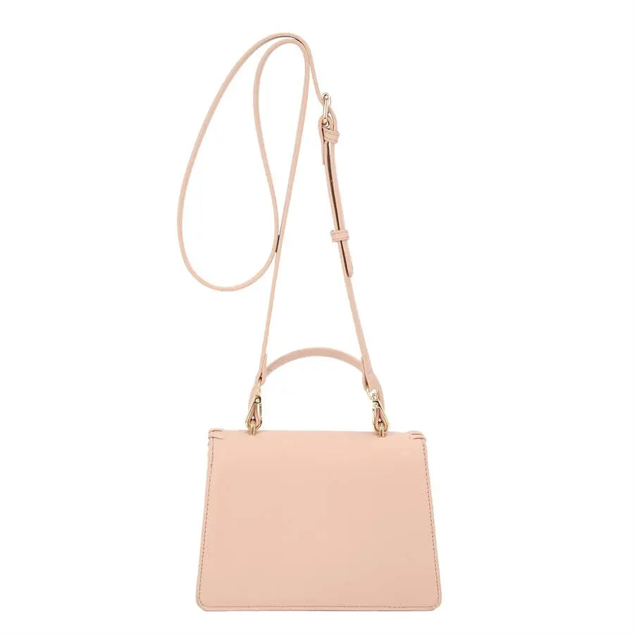 CHRISTINE FLAP SHOULDER BAG - White - Crossbody Bags
