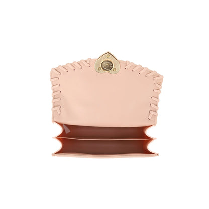 CHRISTINE FLAP SHOULDER BAG - White - Crossbody Bags