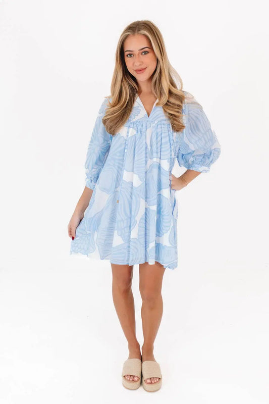 Charlotte Puff Sleeve Dress - Dresses