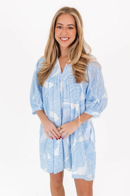 Charlotte Puff Sleeve Dress - Dresses