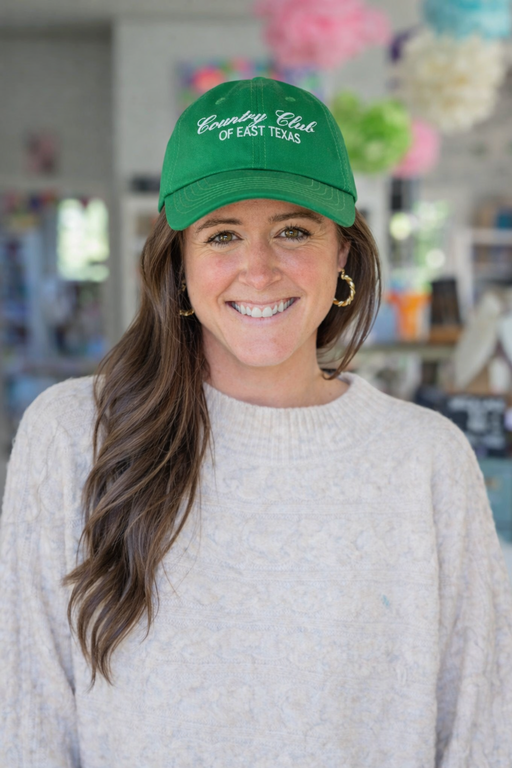 Bluebird & Co. Augusta Club Hat featuring a stylish, classic design with a structured brim and embroidered logo.
